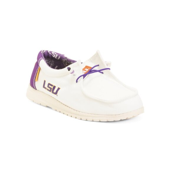 VACCARI BOOTS White Lsu Branded Kate Shoes - Picture 1 of 2